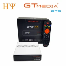 GTmedia GTS Satellite Receiver DVB-S2Android 6.0 TV BOX+DVB-S/S2 android 6.0 TV BOX 2GB RAM 8GB ROM BT4.0 GTMEDIA GTS