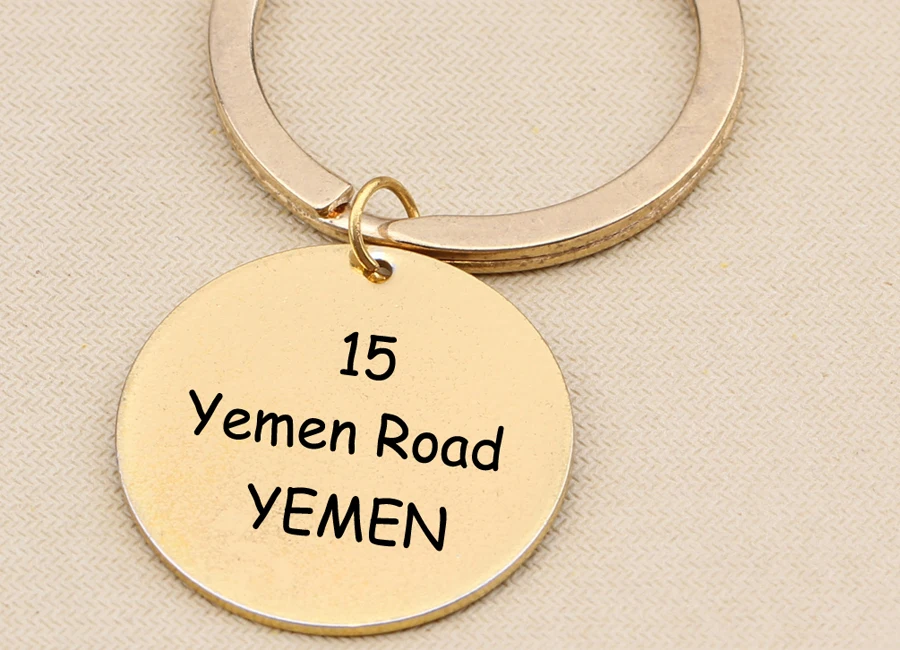 15 Yemen Road Yemen Letter Chandler Bing с героями телесериала «друзья» Вдохновленный брелок лучшие друзья брелок Забавный брелок подарки