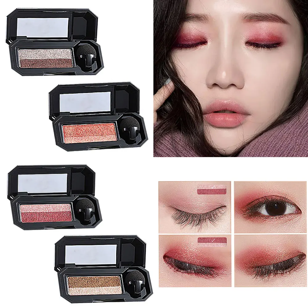 Beauty EyeShadow Cream Pen Makeup Cosmetics Dual Color Gradient Shimmer