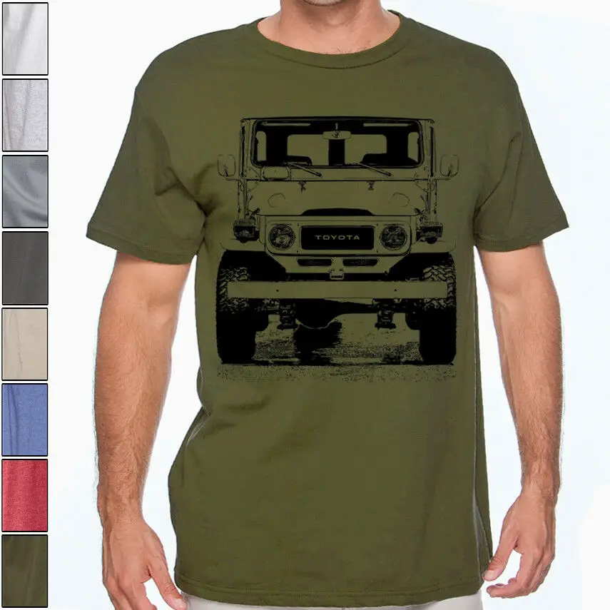 

2019 Fashion Toyo Fj40 Land Cruiser 40 Soft Cotton Off Road T-Shirt Unisex Tee