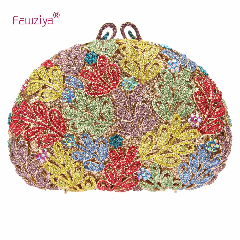 

Fawziya Leaves Clutch Purses For Women Evening Bags For Girls