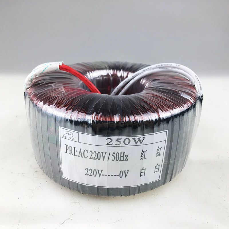 

250W isolated toroidal transformer 220V to 220V isolated lightning protection power supply pure copper ring cattle
