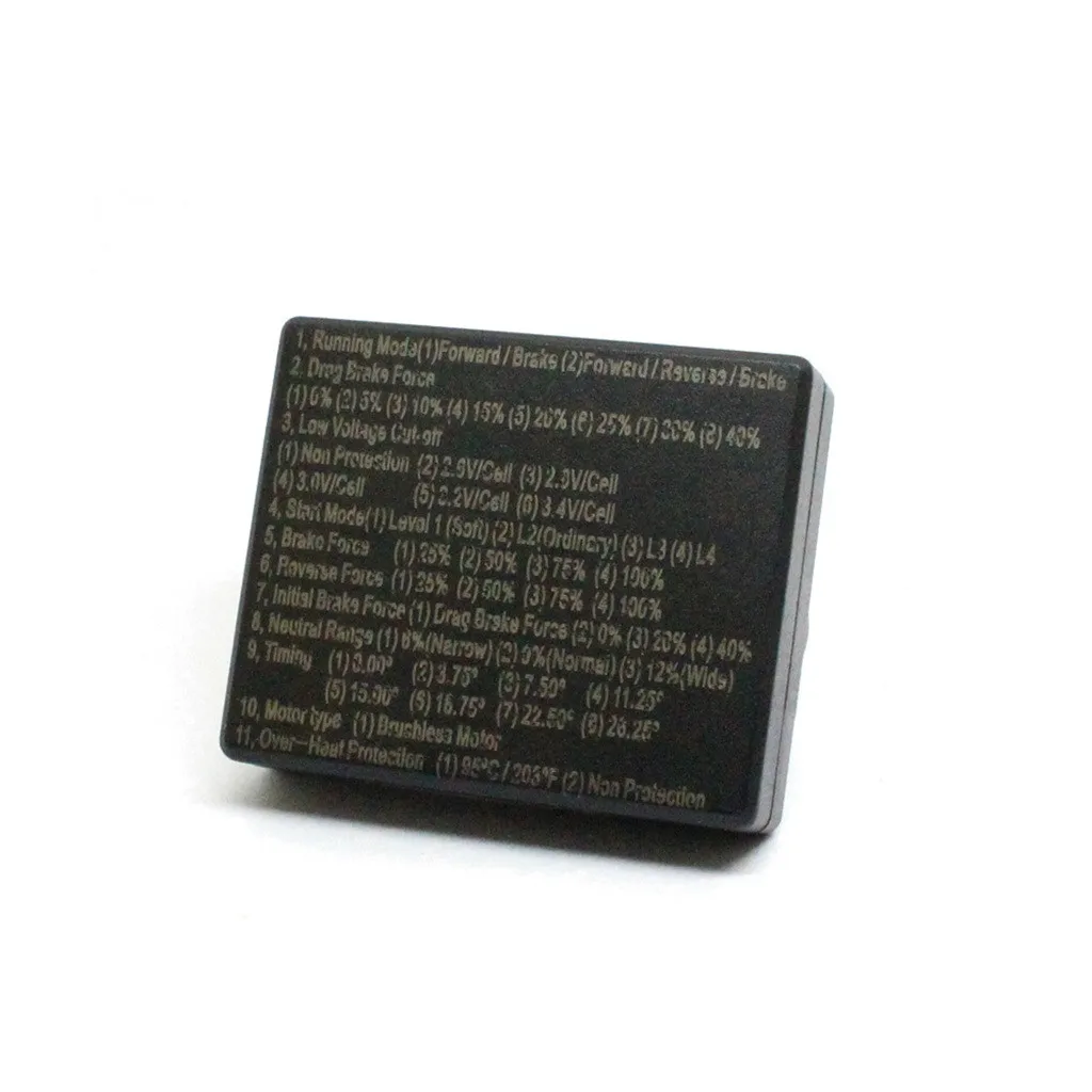 S3650 3900KV 5200KV бесщеточный двигатель + 60A ESC комбинированная программная карта для 1/10