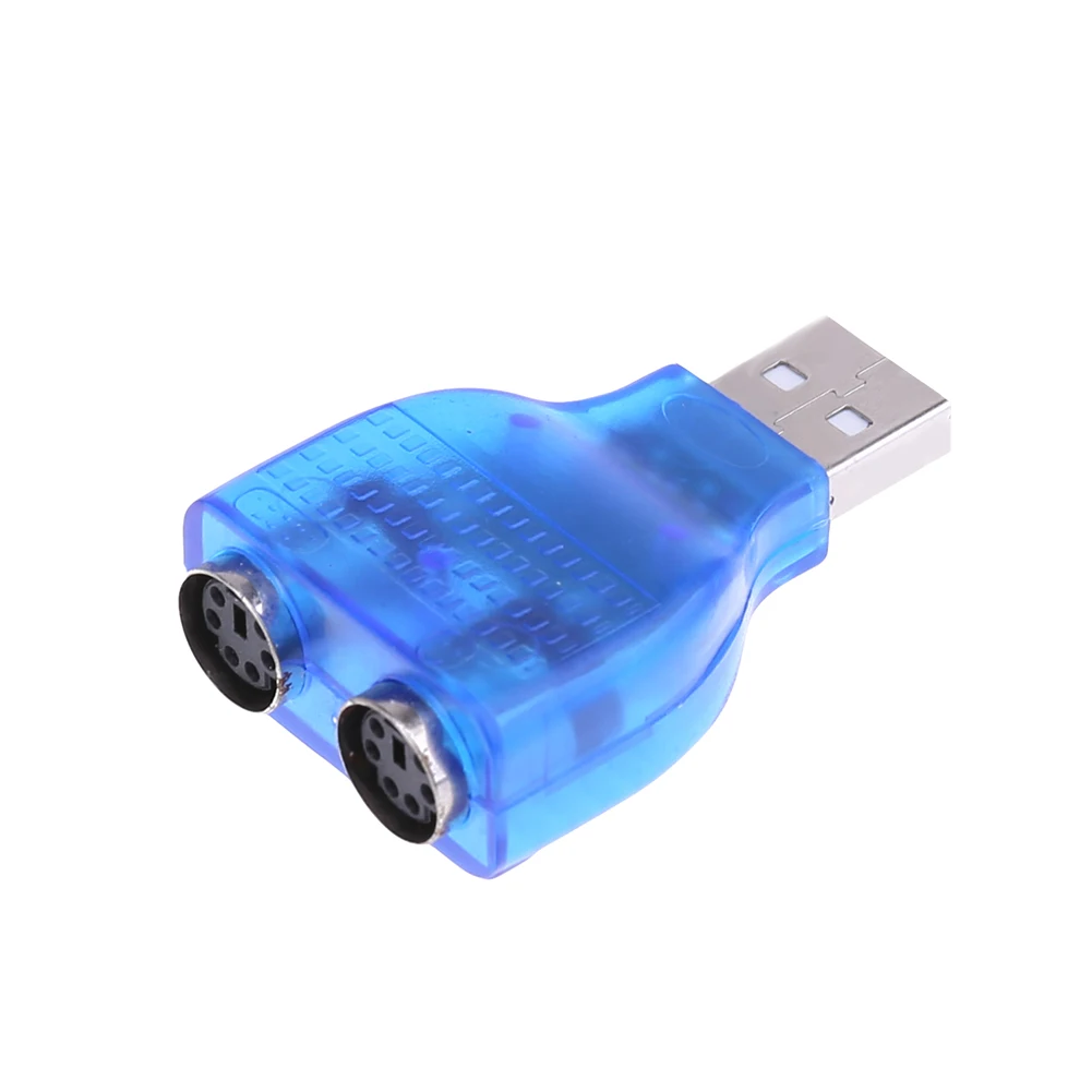 High quality PS2 Keyboard Mouse to USB Coverter USB to PS2 Adapter PS/2 to USB Adapter Converter For PC Mouse Keyboard 1pcs for ps2 to for ps3 pc usb gamepad controller converter cord