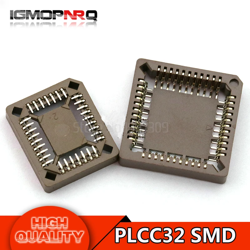 10PCS PLCC32 SMD IC Socket , PLCC32 Socket adapter , 32 Pin PLCC