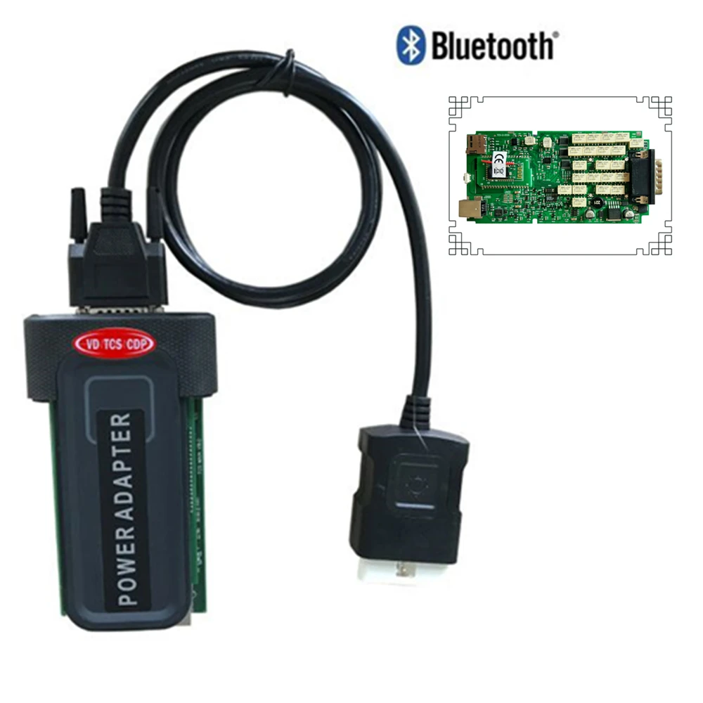 

5pcs+DHL Free ship ! Single Green PCB board for black VD TCS CDP+ cdp Pro with Bluetooth function on cars Trucks Diagnostic tool