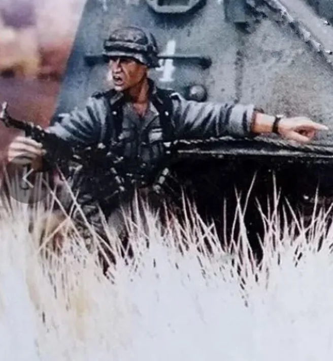 1/35 каучуковая фигурка модель комплект Unassambled Неокрашенная 965