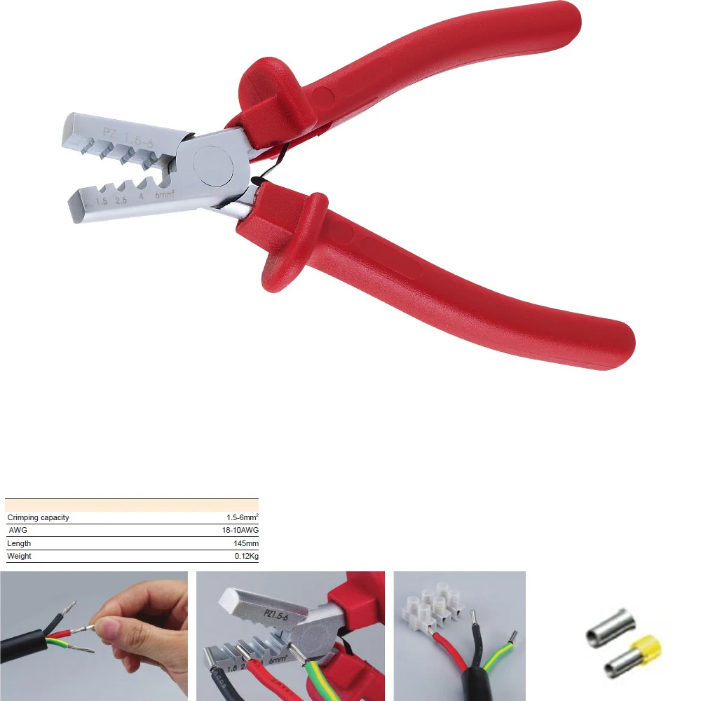 Crimping Tool Crimper Plier with 990pc Tube End Ferrule Terminals Assortment Kit Crimping Tool Crimper Plier with 990pc Tube End Ferrule Terminals Assortment Kit