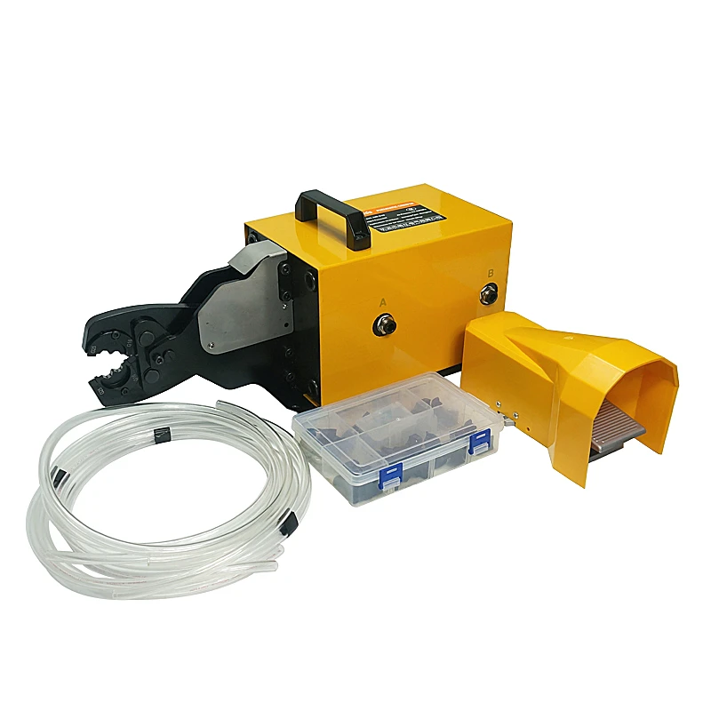 

AM-240 Heavy Duty Pneumatic Terminal Crimping Machine for 6-240mm2 Wires Cable