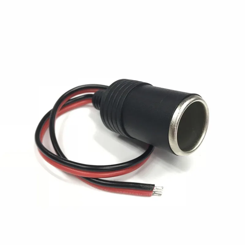 

CDIY 1pc 12V 10A Max 120W Car Cigarette Lighter Charger Cable Female Socket Plug High Quality Car Cigarette Cable Accessories