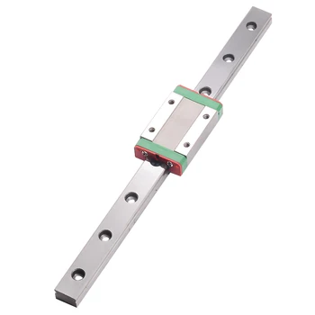 

Hot Sale 3D print parts cnc Kossel Mini MGN9 9mm miniature linear rail slide 1pc MGN9 linear rail guide +1pcs MGN9 H carriage