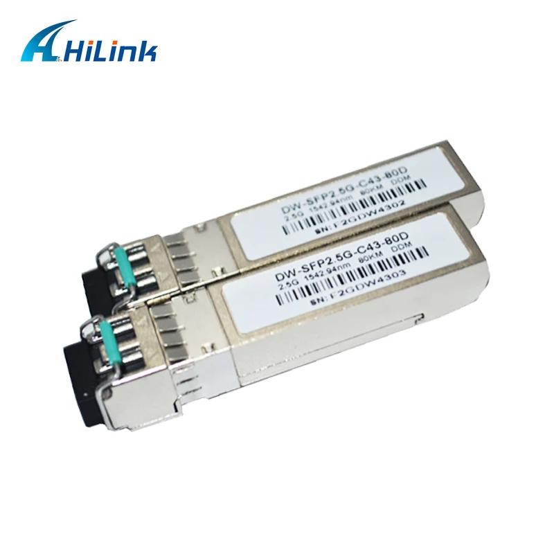 Hilink LC Arista совместимый SPF модуль 2,5G 80 км DWDM SFP 1542.94nm