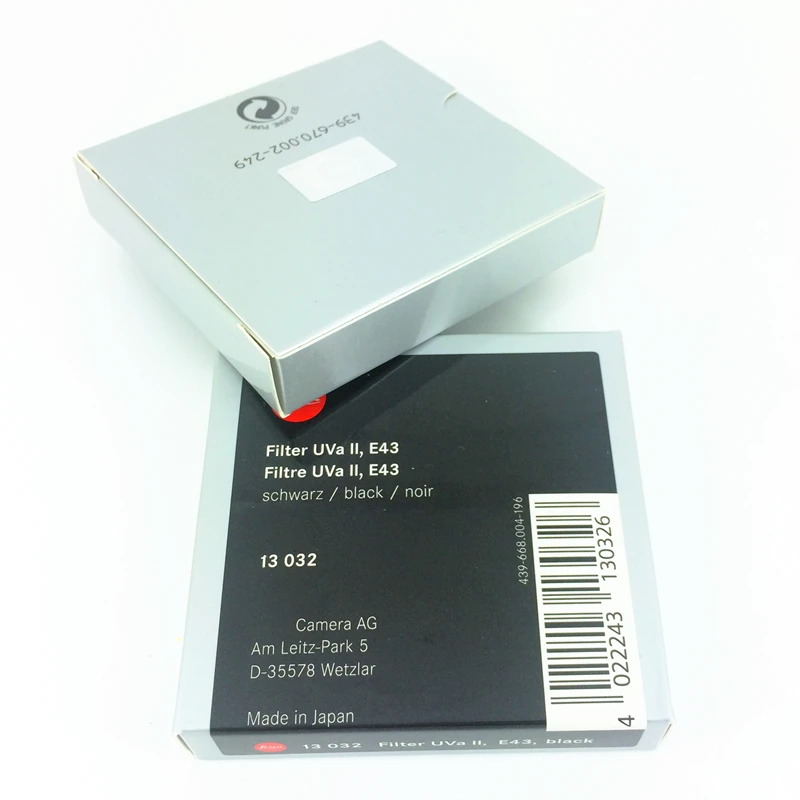 Leitz uv Filtro Protetor da Lente para Câmera Leica Prata Preta Prata Tl2 q D-lux Uv-a E39 E43 E46 E49 E52 E55 E60 E62 39 43 46 mm - Image 5