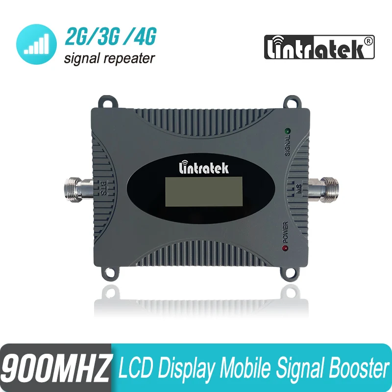 

Lintratek 2g 3g 4g 900mhz LCD Display Mobile Cellphone Cellular Signal Booster Repeater Amplifier for Europe & Asia Carriers #29