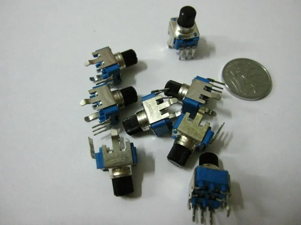 Buy 9MM single tripod small potentiometer B50K, audio