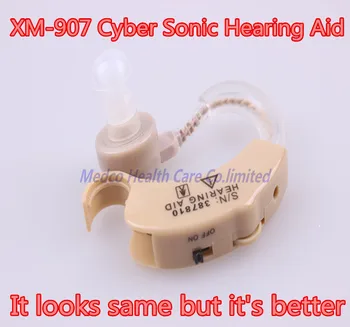 

DHL free shipping 100pcs/lot hot sale XM-907 cyber sonic ITE hearing aid Sound Amplifier voice enhancer audifono para sordos