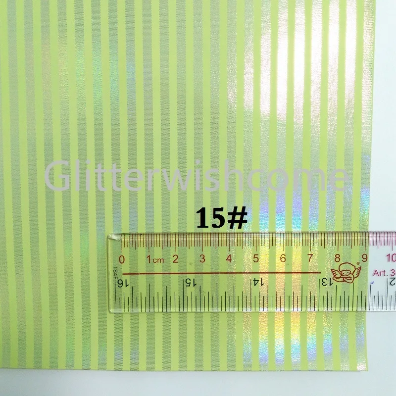 Glitterwishcome 21X29 см A4 размер винил для бантов радужные точки полосы Кожа Fabirc искусственная кожа листы для бантов, GM037B