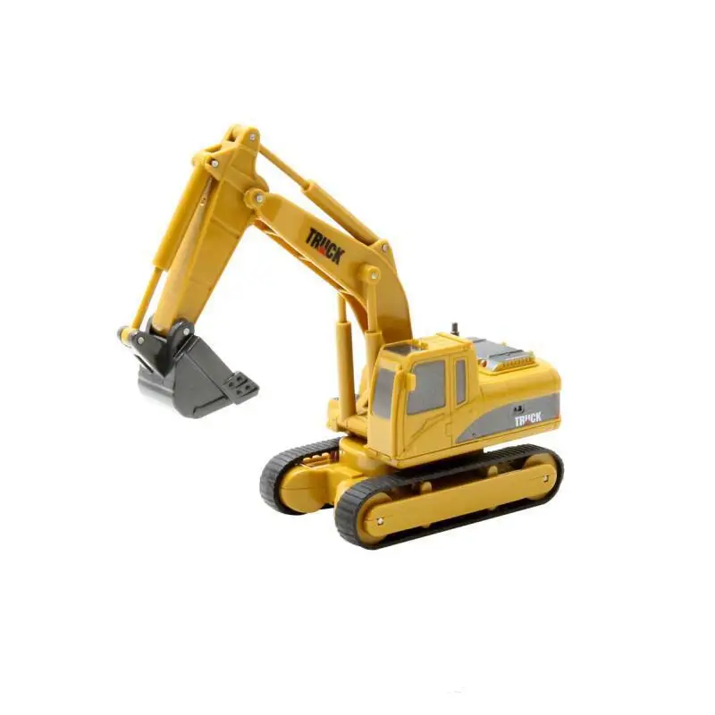 RC car 1:64 Remote Control Construction Car Mini Excavator Simulation Model Engineering Car Digger Toy Crane Bulldozer