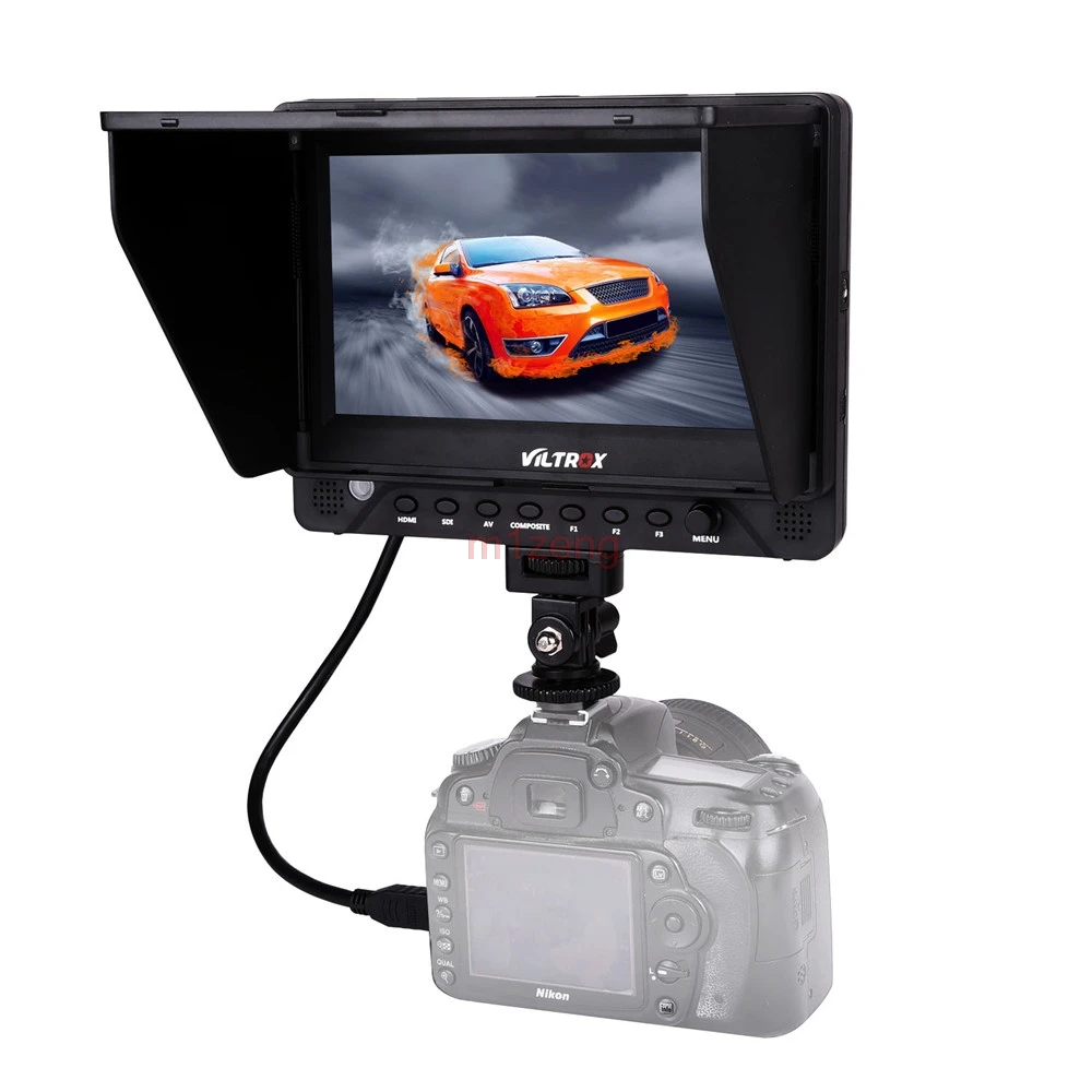 

4K 7'' 1920x1200 IPS HD LCD Monitor Display SDI/HDMI/AV Input & Output for Canon Nikon Sony DSLR Camera video