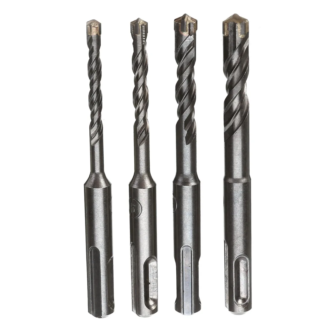 110mm 5/6/8/10 mm SDS Plus Masonry Crosshead Drill Bit Twist Hammer Drill Bits Power Tools Model Craft Repair Parts