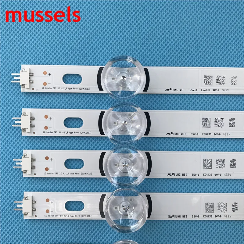 For LG 42" TV LED strip 42LY320C LC420DUE MG FG A3 M4 for lg innotek drt 3.0 42 42LB5610 42GB6310 6916L-1709 1956E 1957E 42LB563 For LG 42" TV LED strip 42LY320C LC420DUE MG FG A3 M4 for lg innotek drt 3.0 42 42LB5610 42GB6310 6916L-1709 1956E 1957E 42LB563