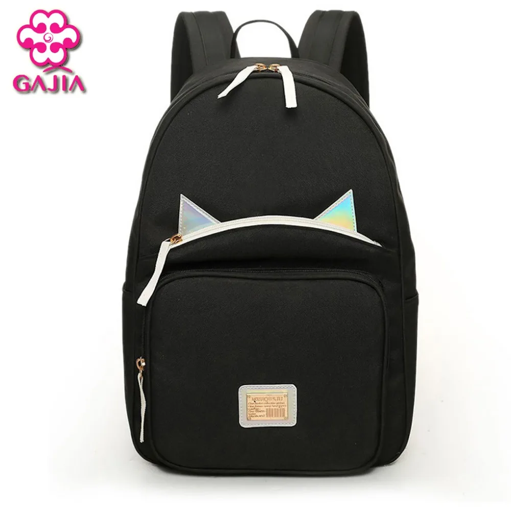 Hot Selling School Bags For Teenagers Mini Backpacks High Quality Canvas Japan and Korean Style Noctilucent Women Shoulders Bag