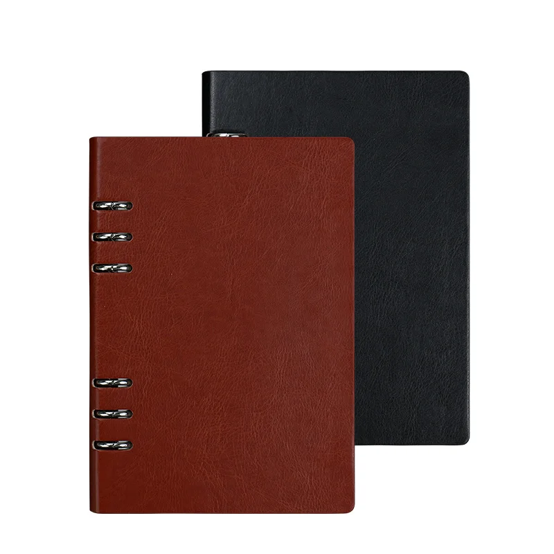 

A5 Spiral Dotted Creative A6 PU Bullet Notebook Business Notepad Journal Bujo