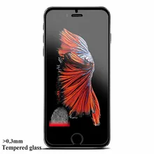 0.3mm 9H tempered glass For iphone 4s 5 5s 6 6s plus screen protector protective guard film case cover
