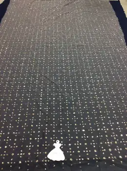 

african french lace fabric with glitters African tulle lace fabric for wedding dress 5yards/lot Free shipping