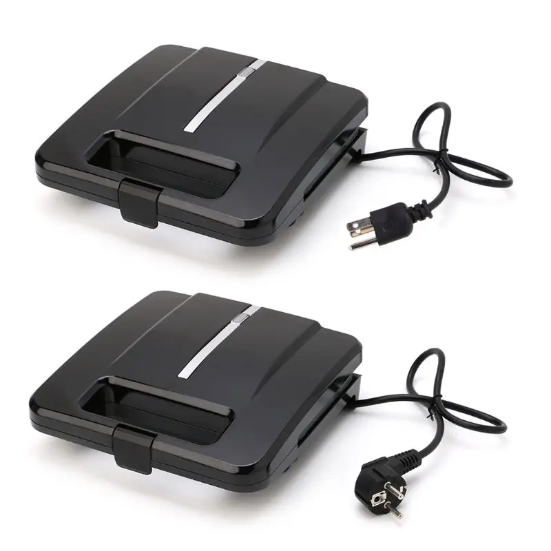

Sandwich Maker Automatic Bread Machine Home Toaster Non Stick Flat Press Grid