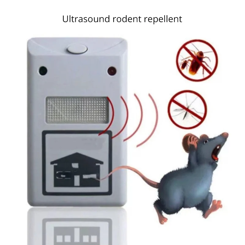 

Electronic Ultrasonic Rat Mouse Repellent Anti Mosquito Repeller Rodent Pest Bug Reject Mole Repeller Pest Control EU US Plug