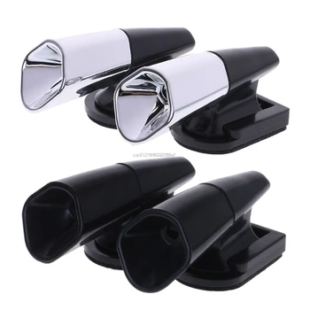 

2Pcs New Automotive Silver/Black Animal Deer Car Animal Deer Warning Whistles Auto Safety Alert Device