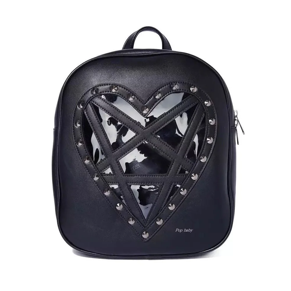 goth mini backpack