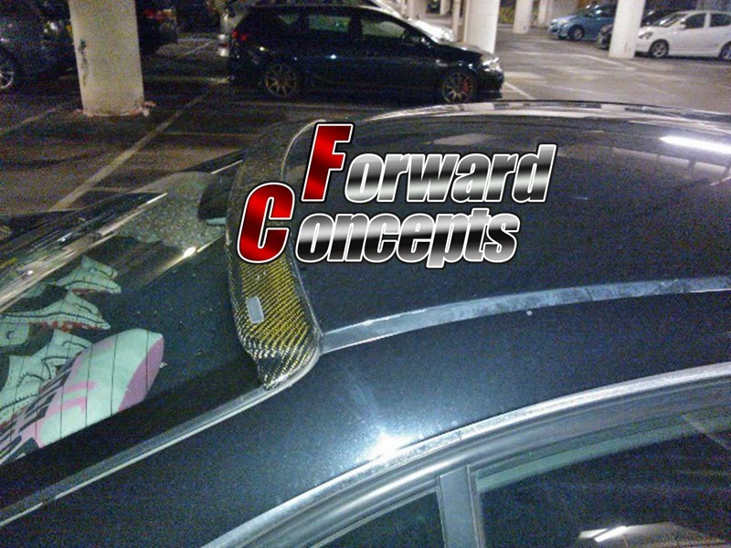 

CARBON FIBER 3-SERIES E46 COUPE 2DR ROOF WING REAR SPOILER 318Ci 320Ci 323Ci