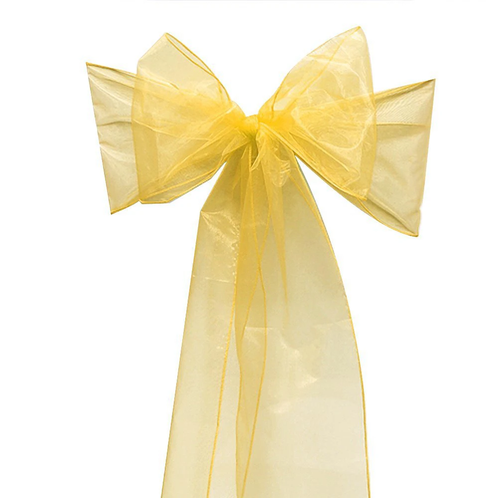 Popular Gold Chair Sashes Buy Cheap Gold Chair Sashes Lots From within The Incredible  Gold Sashes For Chairs for your Reference