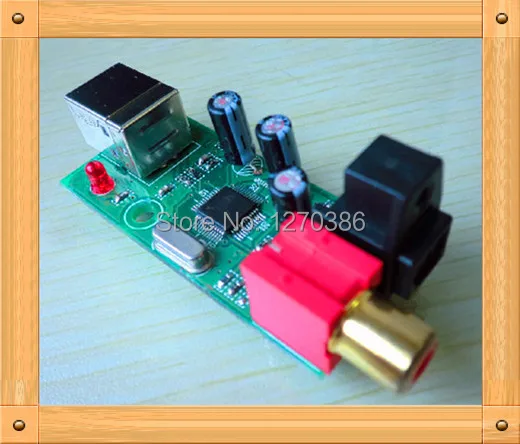Бесплатная доставка! USB звук для коаксиального/оптического/SPDIF/DTS/AC3 Модуль платы
