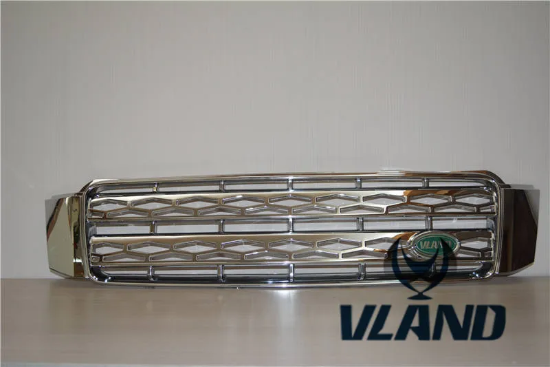 VLAND Автомобильная Передняя решетка для Highlander Kluger Передняя средняя Решетка хром цвет Plug and Play Год 2000-2007