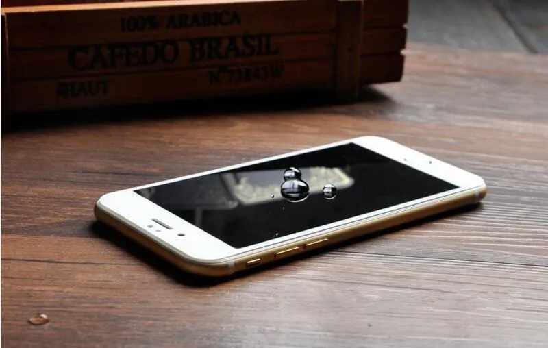 Full Coverage Cover Tempered Glass For iPhone 6 Waterproof and oil