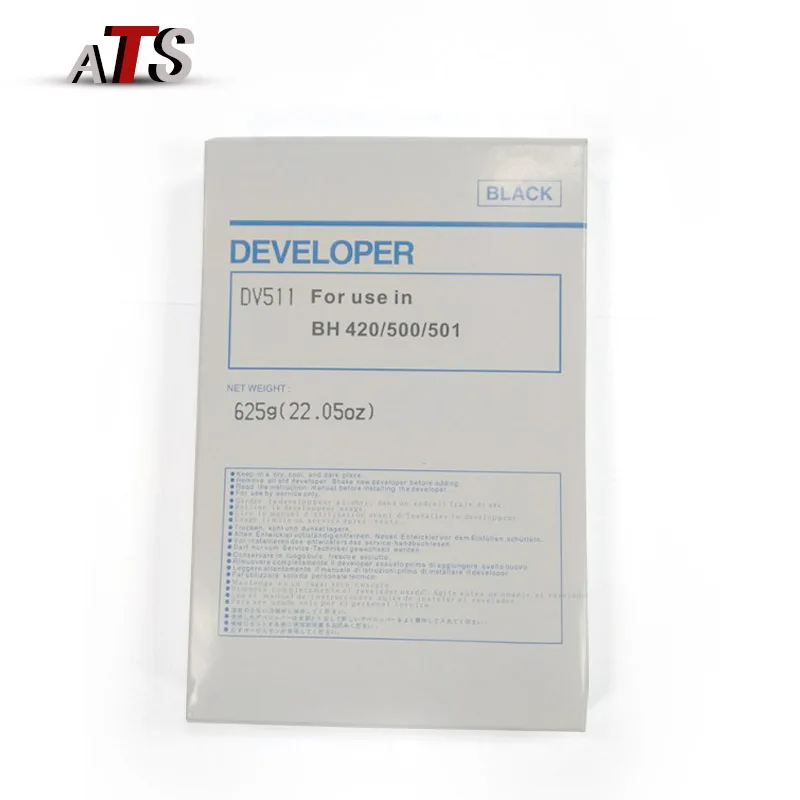 

Black DV511 Developer Powder For Konica Minolta Bizhub BH 420 421 500 501 360 361 compatible BH420 BH421 BH500 BH501 BH360 BH361