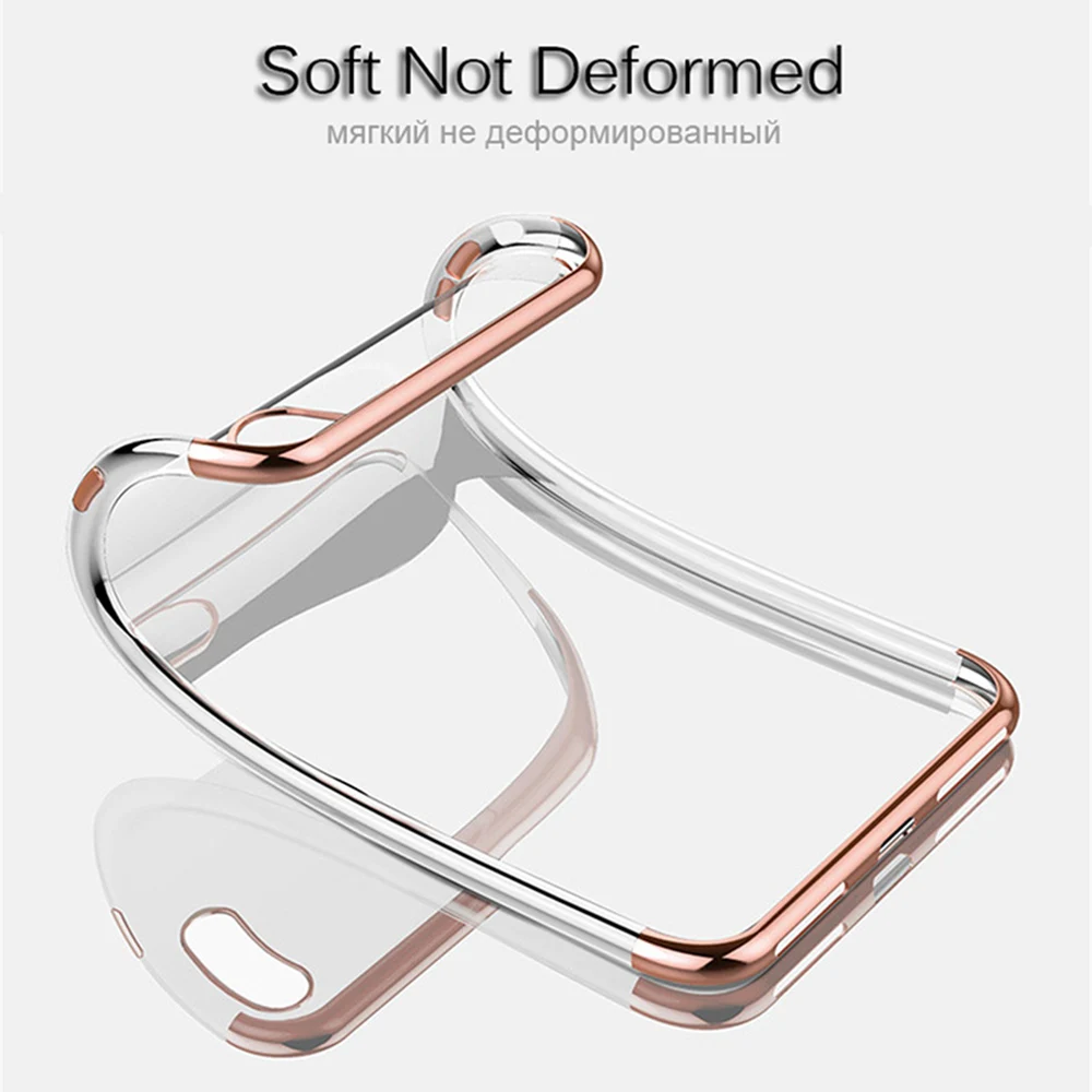 MOUSEMI For iPhone 7 8 6 X Case Silicone Soft Transparent Clear Funda Girl Phone Cases For iPhone 6 6s 7 8 Plus X Case On Cover (10)