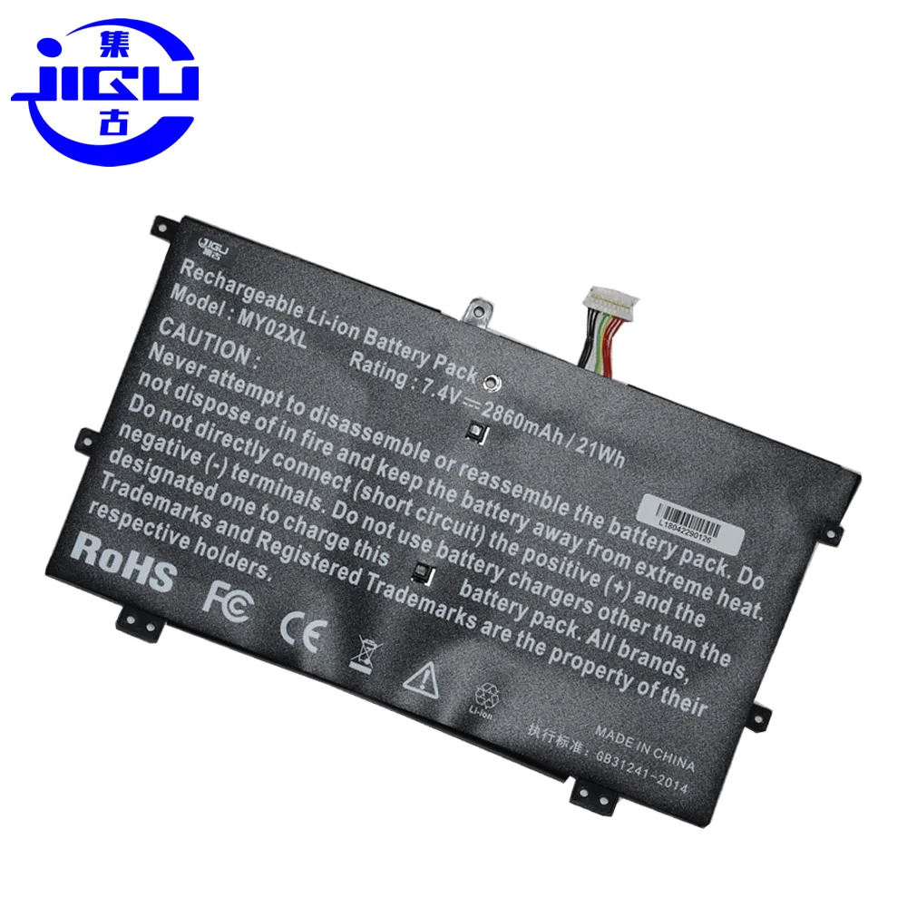 JIGU Новый аккумулятор для ноутбука 21CP3/97/91 2ICP3/97/91 721896 2B1 421 HSTNN DB5C DSB5C IB5C LB5C MY02XL TPN Q127For