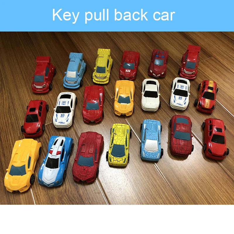 Нужен ключ, чтобы начать тянуть назад Racer механический автомобиль мини пластиковый автомобиль день рождения подарок игрушки для мальчиков