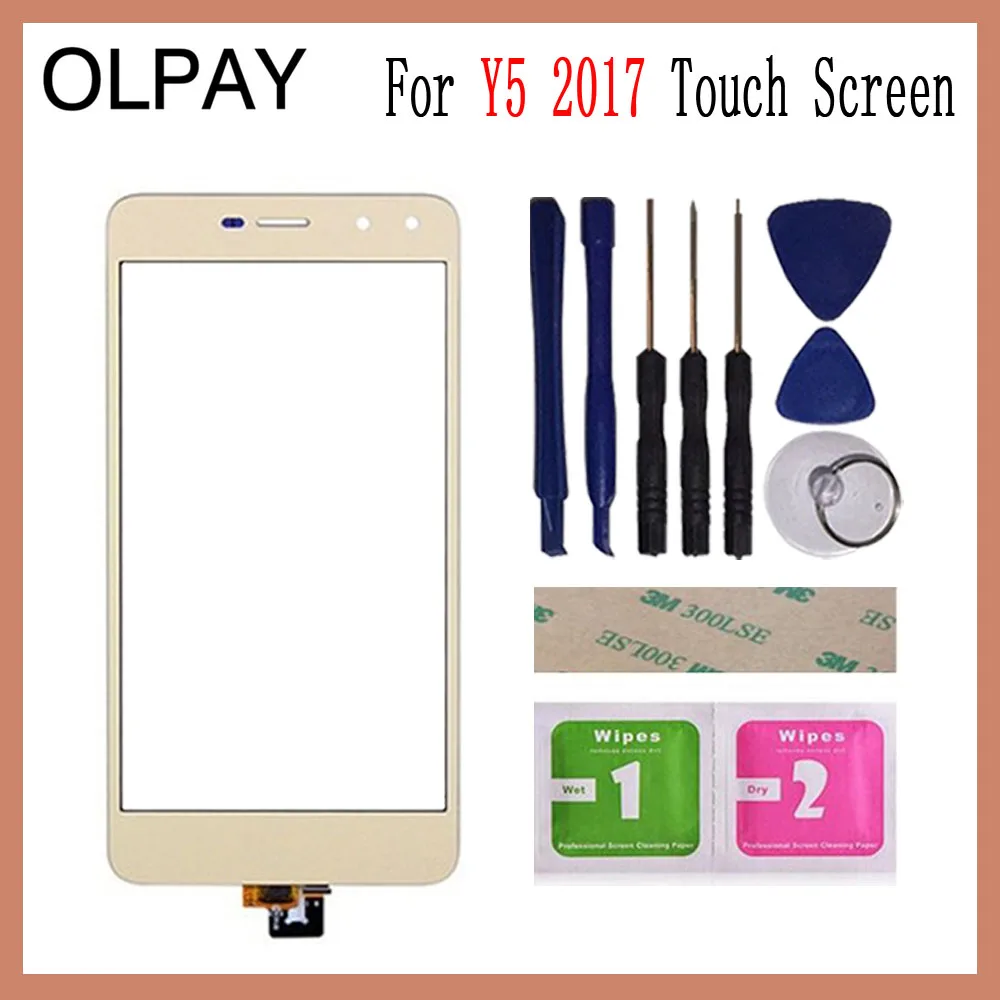 OLPAY 5 0 дюйма для Huawei Y5 2017 Y5III Стандартный сенсорный экран панель дигитайзера