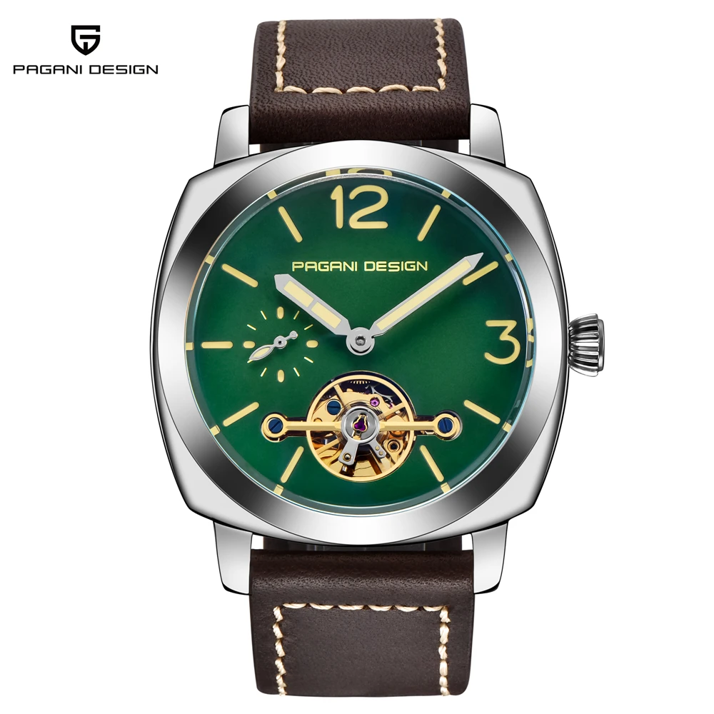 

PAGANI DESIGN Fashion High Quality Leather Military Waterproof Sports Watch Top Brand Luxury Men's Automatic Mechanical Watches