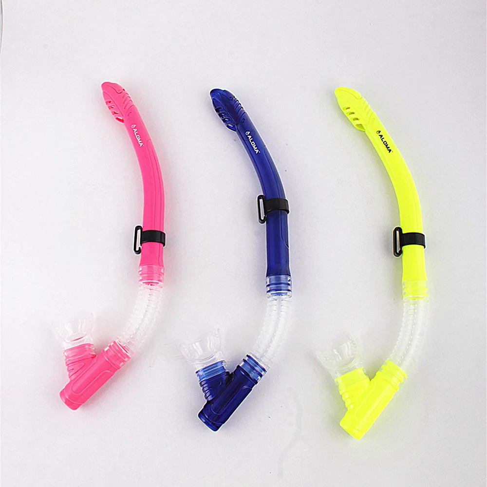 Skin Diving Adult Semi Dry Top Snorkel AS 302S Diving Breathing Tube