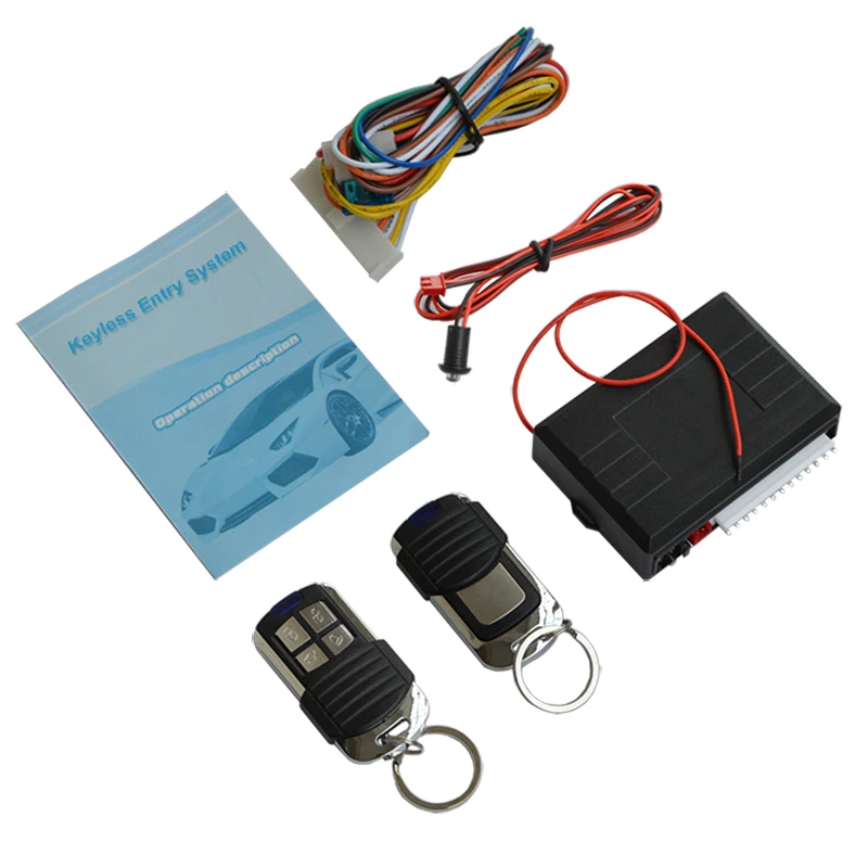 Universal Car Remote Central Kit Door Lock Locking Vehicle Keyless Entry System With trunk