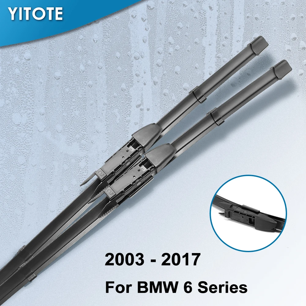 YITOTE стеклоочистители ветрового стекла для BMW серий 6 E63 E64 F06 F12 F13 630Ci 630i 645Ci 640i 650i 635d 640i 640d 640d xDrive M6