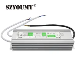 SZYOUMY IP67 Водонепроницаемый электронный светодио дный драйвер Питание трансформатор открытый AC100-265V DC 12 В 150 Вт для светодио дный полосы света
