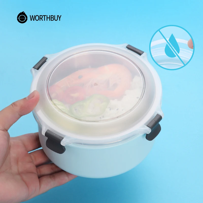 WORTHBUY японский Ланч бокс для детей школьный пищевой контейнер 304 нержавеющая