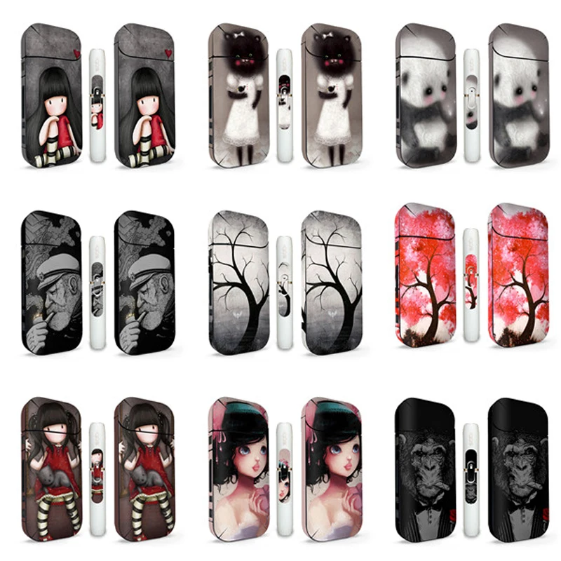 

15 Pattern 3M Adhesive Printing Label Sticker Skin for IQOS IQOS 2.4 Plus Universal Cove